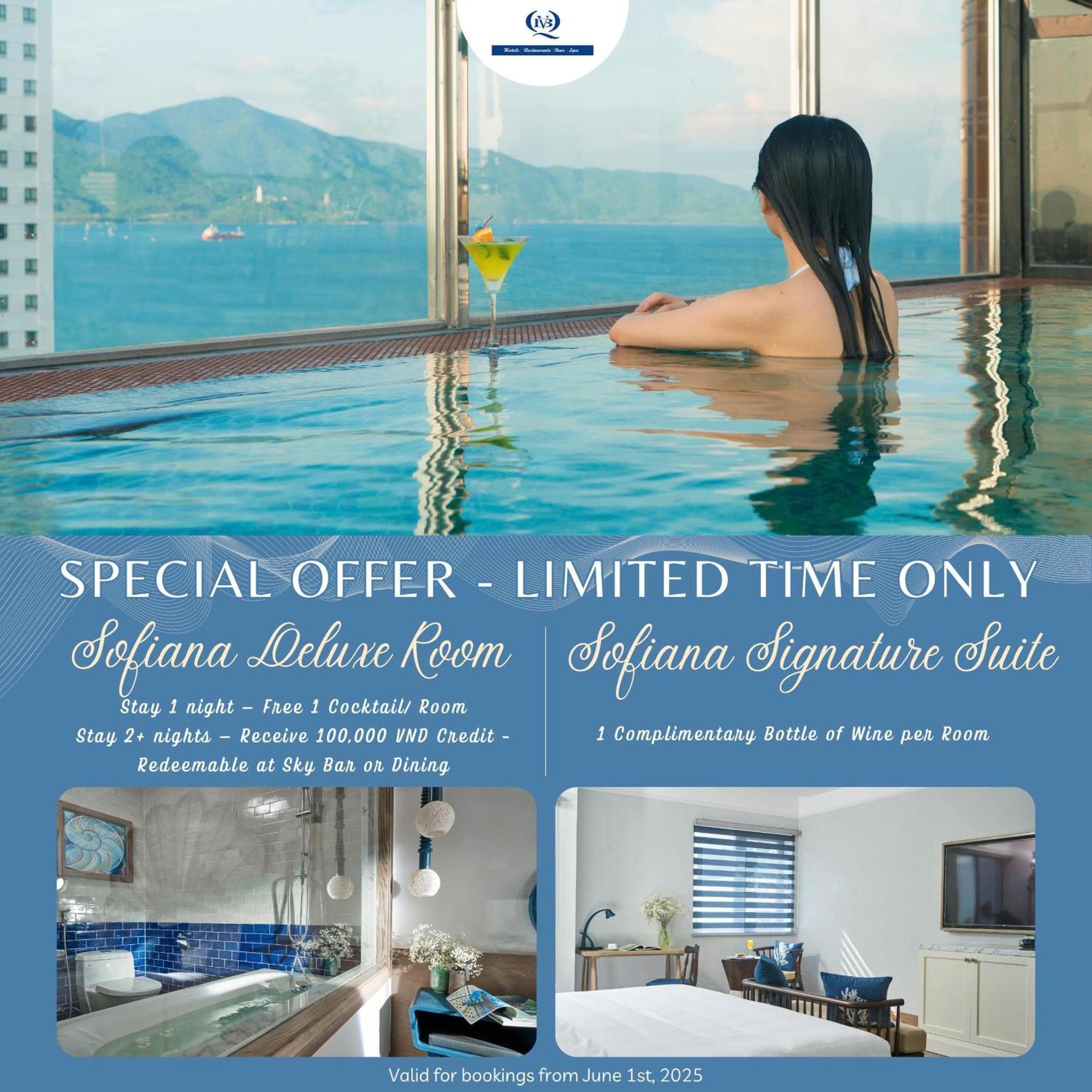 Sofiana My Khe & Spa- Rooftop Pool Bar Da Nang